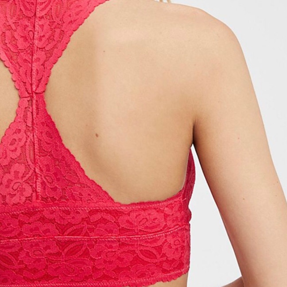 Lace Racerback Bralette - Picture 2 of 3
